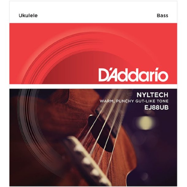 D'Addario EJ88UB Ukulelebas Nyltech